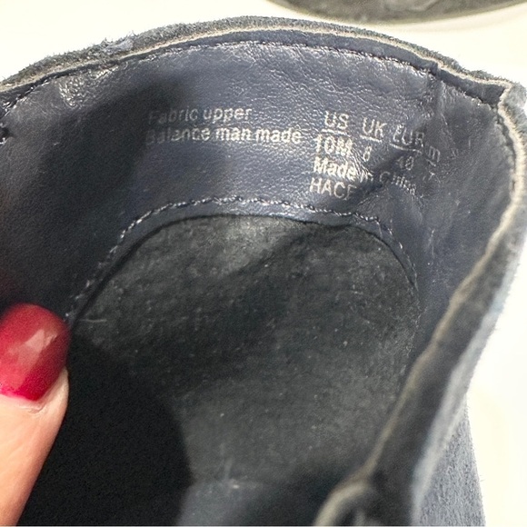 Carlos Santana Navy Blue Hacey Heeled Booties Boots - Picture 11 of 11